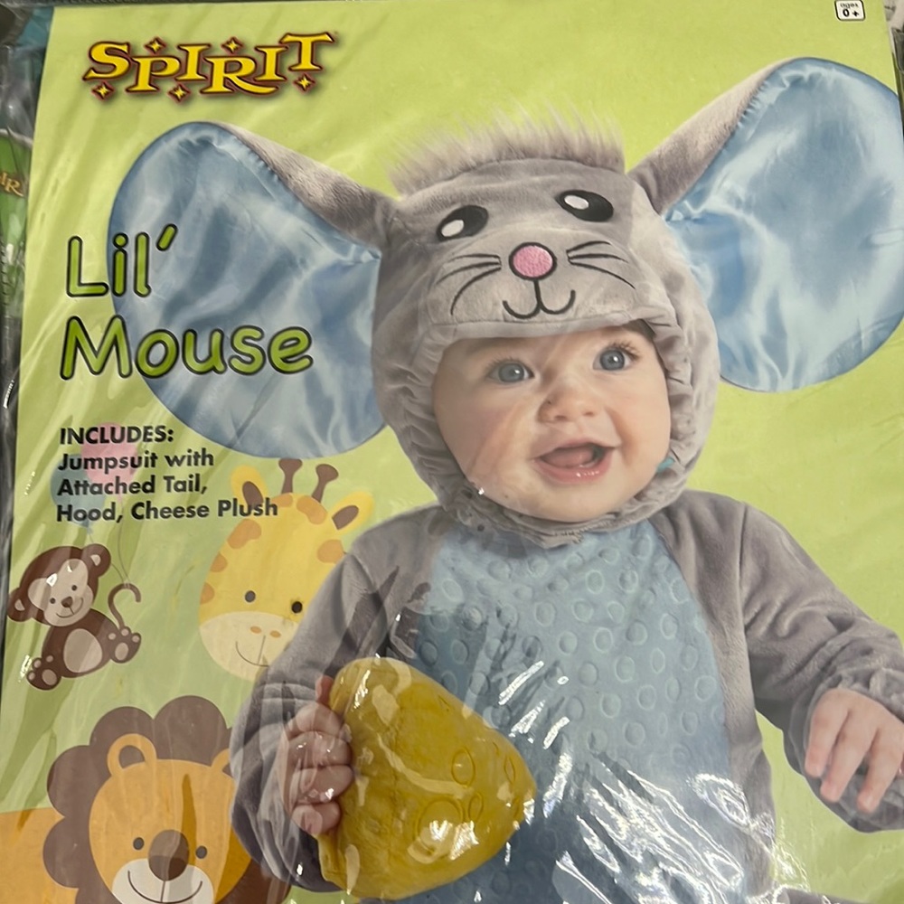 lol’ mouse infant costume
